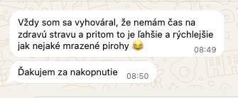 Originál správy od účastníka