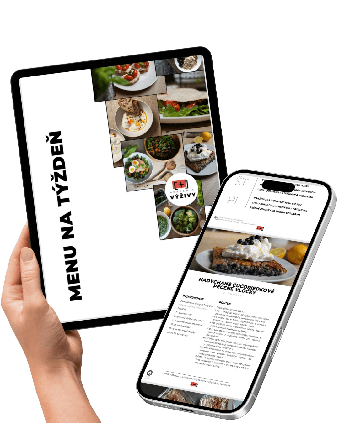 Akadémia výživy Menu na týždeň